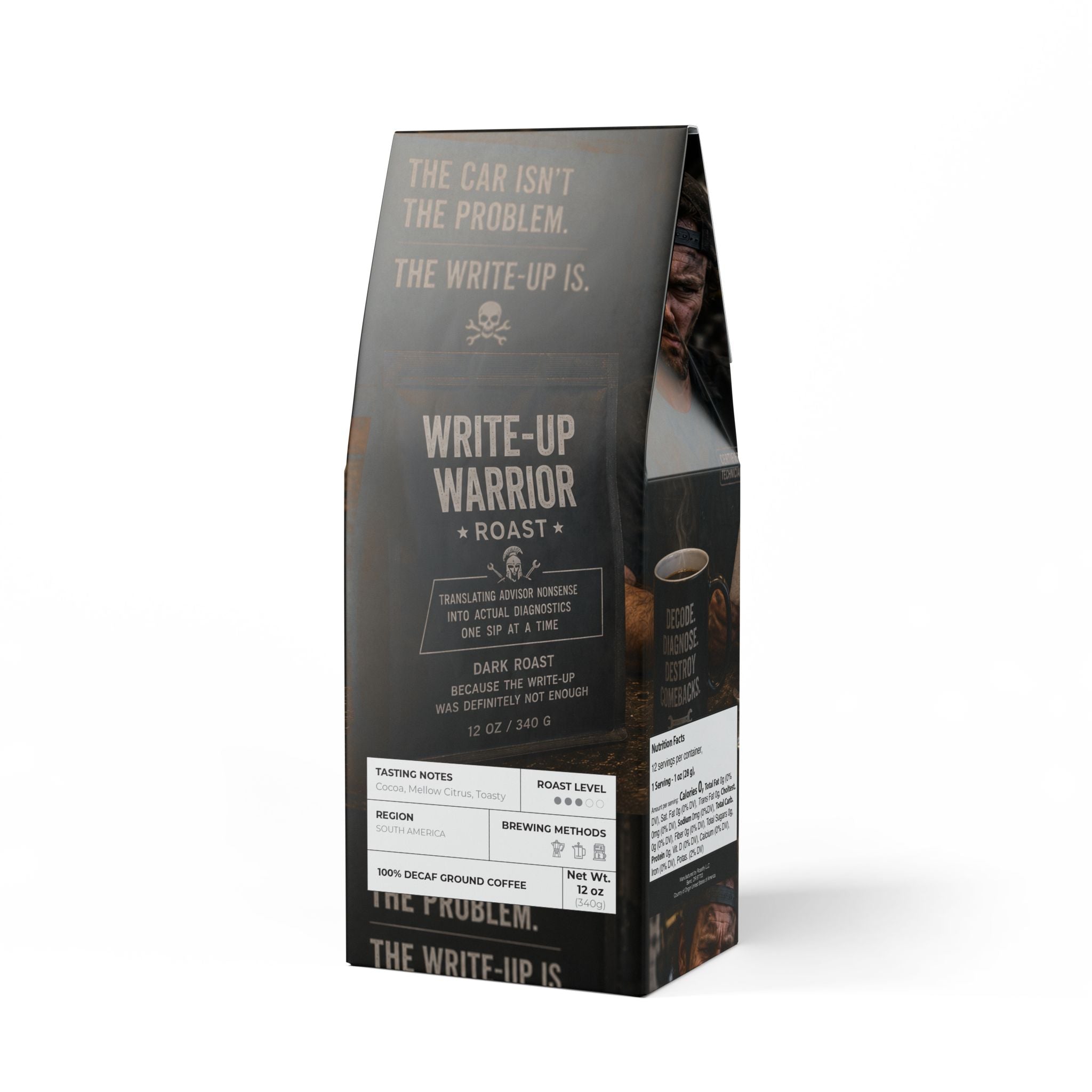 Write- Up Warrior (Dark Roast)
